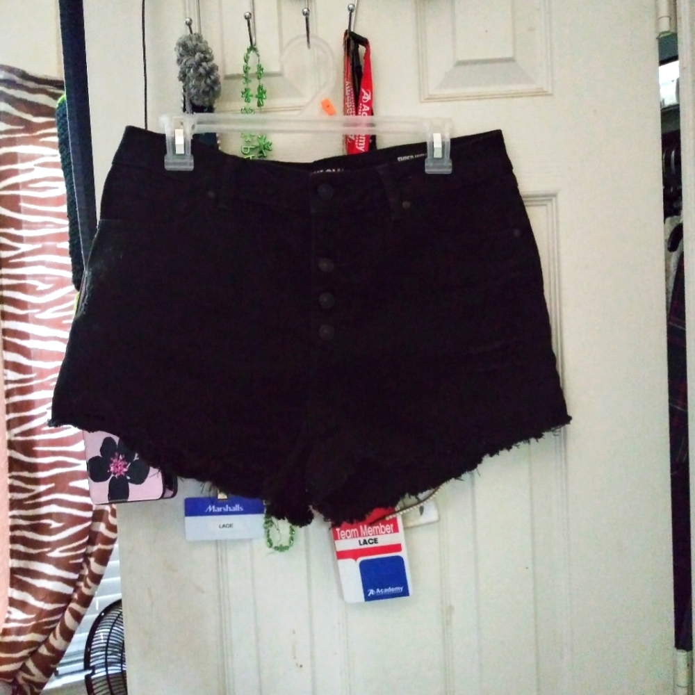 Rewash High Waist Denim Shorts